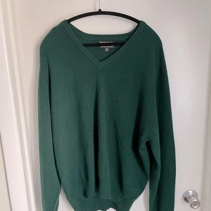 Vintage Brooks Brothers 100% Cashmere V Neck